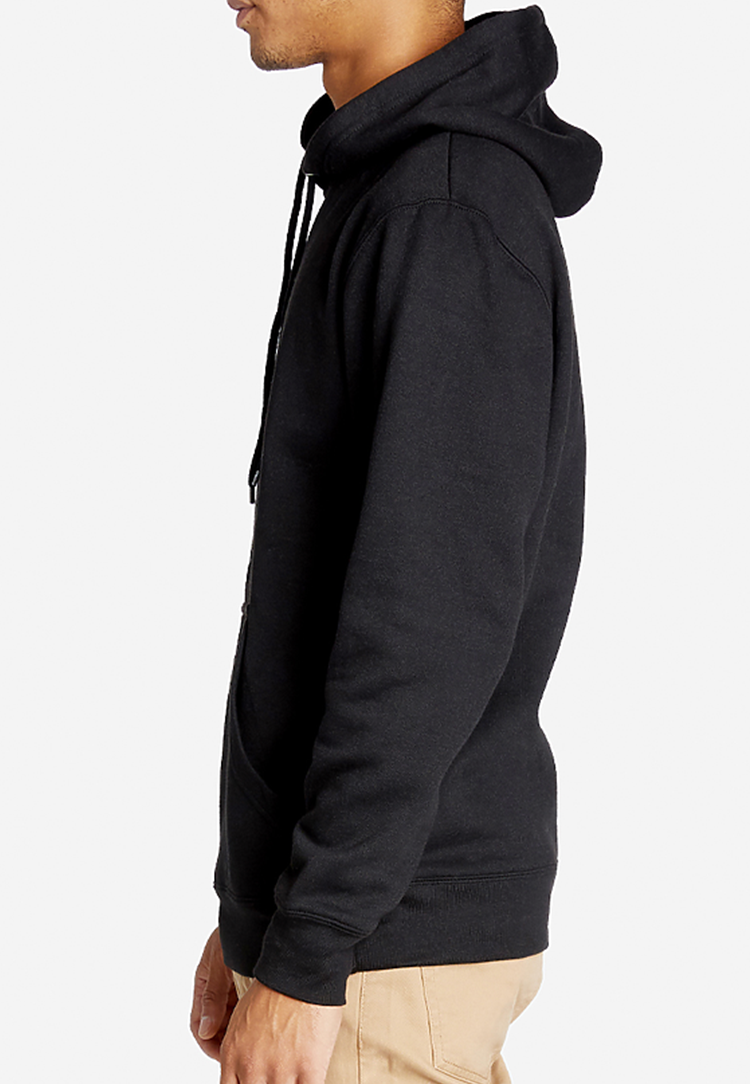 Black Classic Pullover Ultra Soft Fleece Hoodie