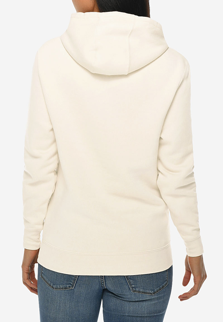 Women Classic Tan Mid-Weight Pullover Hoodie Sweatshirt