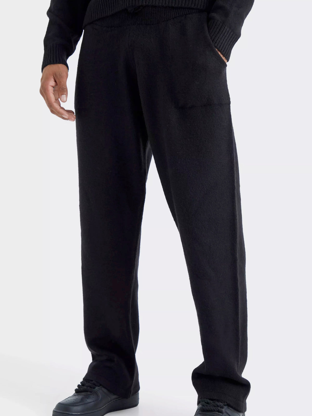 Flare Joggers Fleece Sweatpants with Pockets