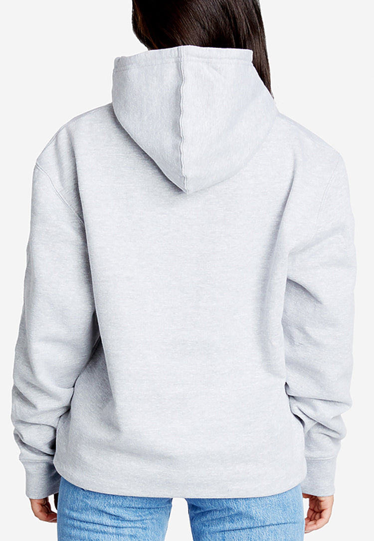 Women Classic Grey Pullover Hoodie Sweatshirt