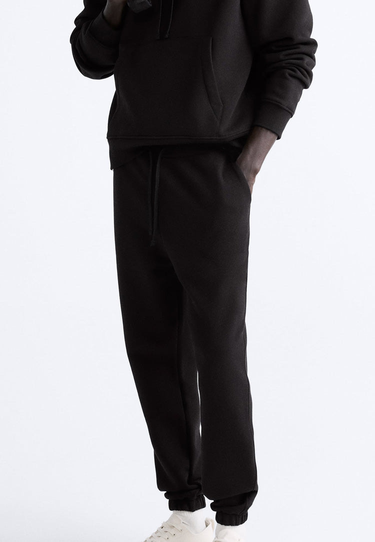 Fleece Joggers Sweatpants with Pockets Athletic Tapered