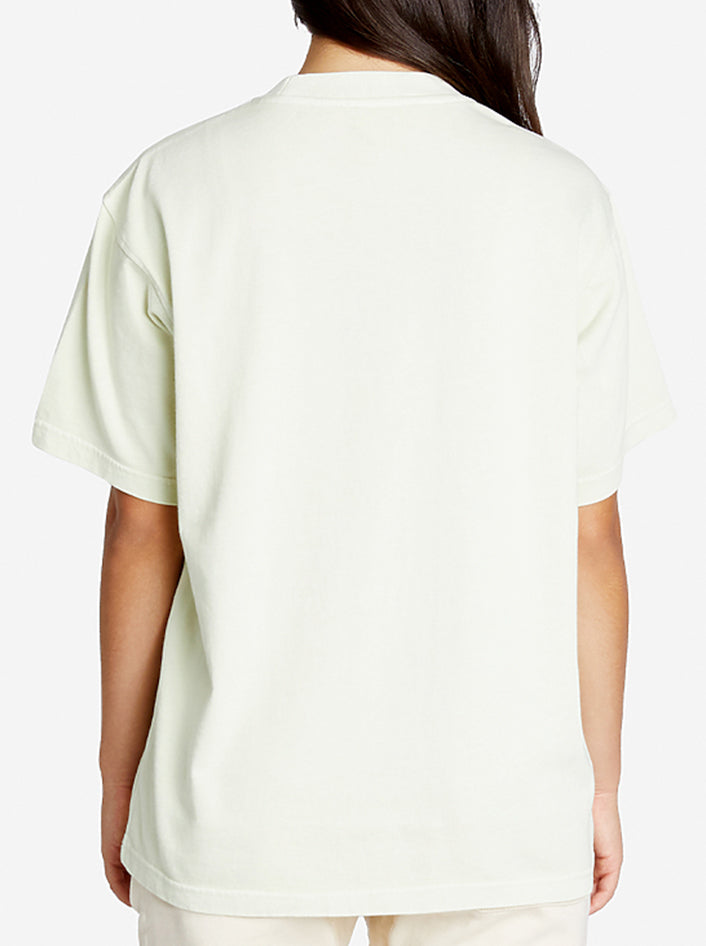 Light Green Pistachio Crewneck T-shirt Short Sleeve
