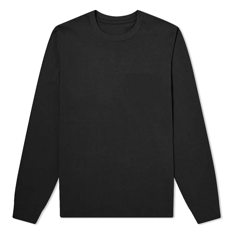 Black Long Sleeve T-shirt – Fresh Blanks Online Store